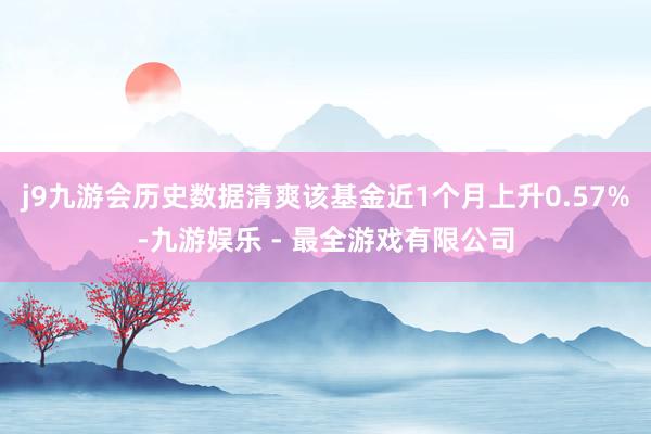 j9九游会历史数据清爽该基金近1个月上升0.57%-九游娱乐 - 最全游戏有限公司